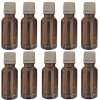10 Fläschchen à 20 ml aus Braunglas zur Aufbewahrung von ätherischen Ölen, mit Originalverschluss (Bild für) 10 Fläschchen à 20 ml aus Braunglas zur Aufbewahrung von ätherischen Ölen, mit Originalverschluss