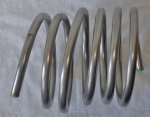3 m Edelstahl-Rohrspirale, Rohrdurchmesser 15 mm