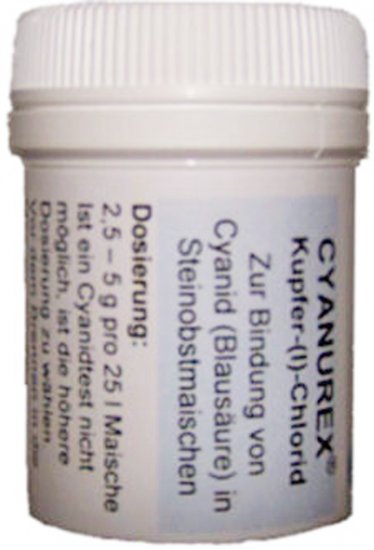 CYANUREX® - 20 g - gegen Blausäure und Schwefelverbindungen - Click Image to Close